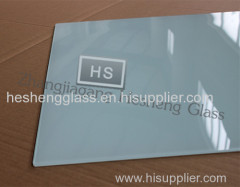 10MM white tempered glass as dining table top