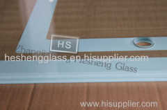 10MM white tempered glass as dining table top