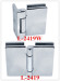 Stainless Steel Shower Hinges / Door Shower Hinges