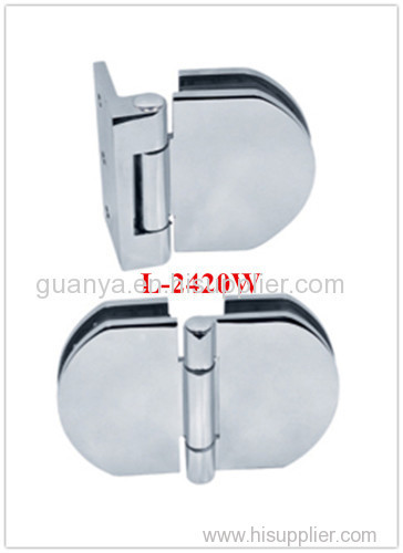 Stainless Steel Shower Hinges / Wall to Glass Door Hinges / Glass to Glass Door Hinges