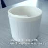 Minrui White Blank Eggshell Sticker Roll Self Adhesive Destructive Custom Size Paper Labels