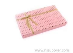 Pretty Rectangle Lid and Tray Chocolate Box