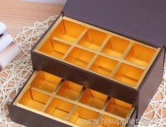 Double layer drawer style Chocolate Box/Candy Gift Box