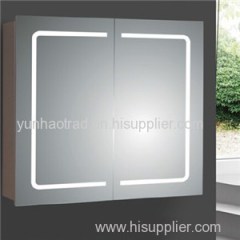 Aluminium Bathroom LED Light Mirror (A-8006)