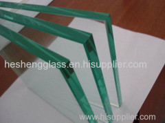 10MM plain tempered glass as stairs hand rail