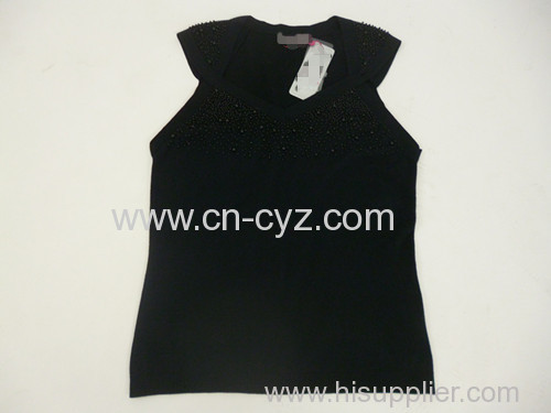 Women's Black Sleeveless Clothing