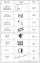 Sliding Door Accessories / Sliding Door Hardware S001S 90