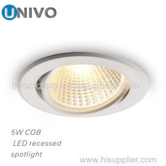 9W commercial led spot light&spot light led univo lighting
