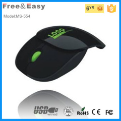 Retractable Mini Slip Cover Design Novelty Mouse