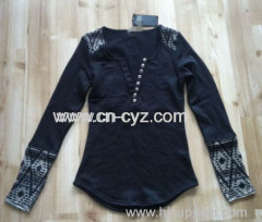 Women's Crew Neck Knitting Pullovers