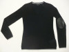 Women's V Neck 12G Pullovers Leisure Thin Type Sweaters