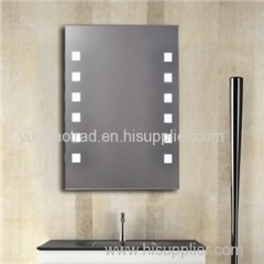 Aluminium Bathroom LED Light Mirror (GS058)