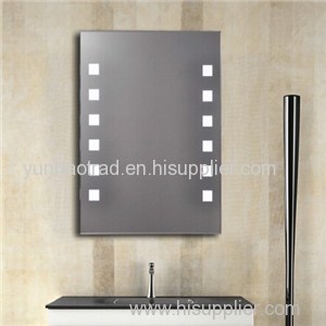 Aluminium Bathroom LED Light Mirror (GS058)