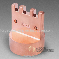 Copper Machined Forging Part