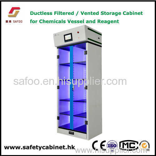 SAFOO Medical chemical vented filtered storage cabinet