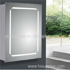 Aluminium Bathroom LED Light Mirror (A-8001)