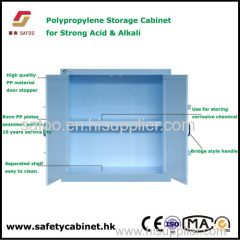 SAFOO corrosive chemicals storage cabinet pp material