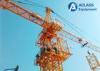 Outer Climbing 6 Ton Traveling Tower Crane Building Construction Safety Equipment
