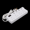 High quality CE certificate oem british 4way usb extension socket mini sockets