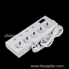 USA extension power strip export american canada europe