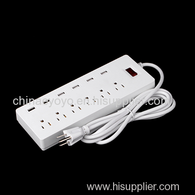 USA extension power strip export american canada europe 