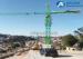 HydraulicTower Crane Heavy Equipment with VFD Control Undercarriage Foundation
