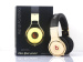 Wholesale Hot Monster Beats by Dr Dre 24K Black/White Gold pro headphones