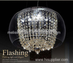Modern Round Large Crystal Chandeliers For Hotels