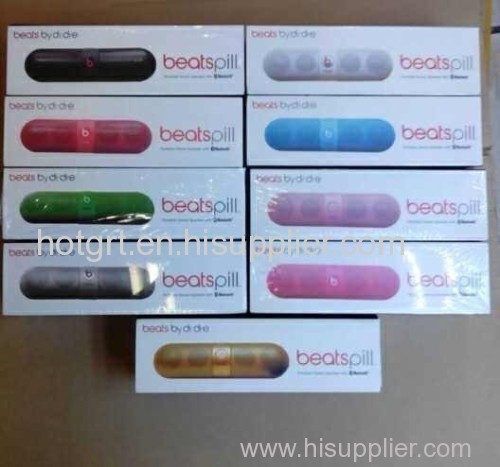 Wholesale New Hot cheap 2nd Mini speaker beats by dr de Bluetooth wireless pill speaker