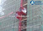 VFD Control Building Man / Material Construction Site Elevator 0-42m/min Middle Speed 4t