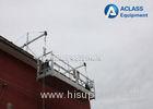 Hanging Scaffold Systems 630kg 6m Construction Suspended Wire Rope Platform