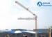Heavy Construction Equipment Telescopic Jib Self Jacking Tower Crane 23m Height