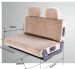 double seat sofa bed frame suitable for GMC motor homes seat with bed function