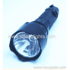 Rechargeable LED Flashlight With Laser