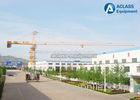 High Efficiency 6 Tons Base Travelling Tower Crane With Ballast Type Foundation