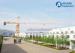 High Efficiency 6 Tons Base Travelling Tower Crane With Ballast Type Foundation