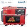 Silent type 6.5kw / 8kva Air - cooled gasoline engine generator with mute shell