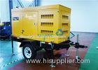 50KW 60kva Diesel engine generator set soundproof trailer type 50Hz 15km/h speed