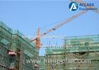 Small Construction 4 ton Fixed Topkit Tower Crane Strong Torsional Strength