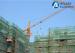 Small Construction 4 ton Fixed Topkit Tower Crane Strong Torsional Strength