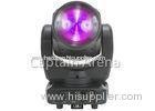 White Moving Head Beam LED Stage Lighting Fixtures 120W 16 Bit Flow effect Wobble Effect