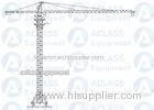 8 Tons 5513 55 m Boom Self Raising Mobile Tower Crane With 20 Meters Rail