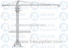 8 Tons 5513 55 m Boom Self Raising Mobile Tower Crane With 20 Meters Rail