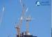 Fast Erecting 55m Luffing Jib Tower Crane / 65m Free Height Tower Crain
