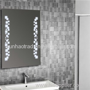 Aluminium Bathroom LED Light Mirror (GS057)