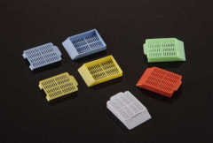 Hospital laboratory consumable Tissue embedding plastic cassettes