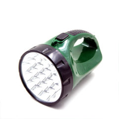 Plastic 19LED Rechargeable Hand Flashlight
