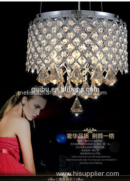 Led Ceiling Lamp Modern Chandelier K9 Crystal