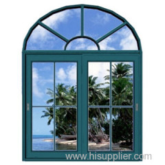 Powder Coating Aluminium Grill Sliding Window