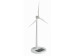 White painting Plastic Solar Windmill for gifts